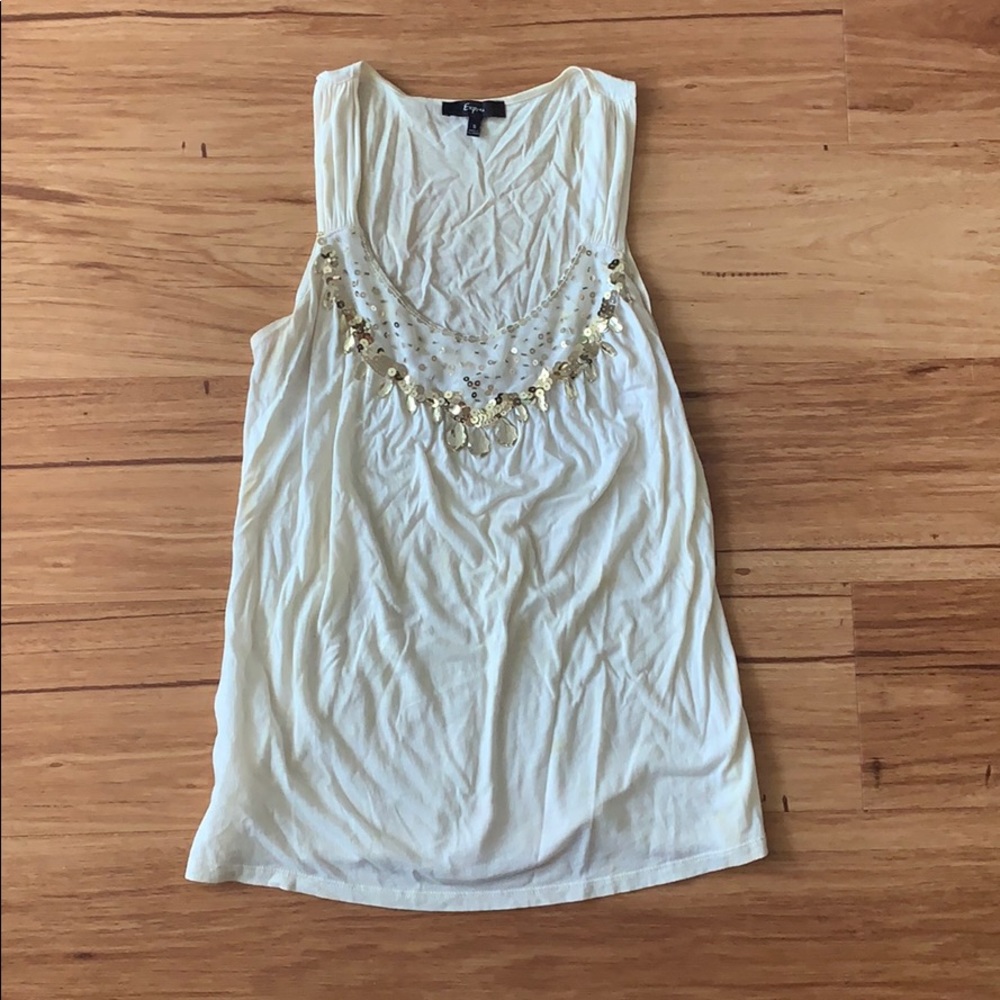 Bedazzled tank from express